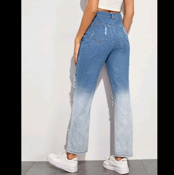 Mom Jeans - Two tones - Picture 4 of 8